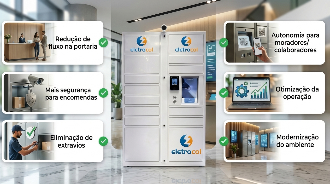 Benefícios do Eletrocol Locker