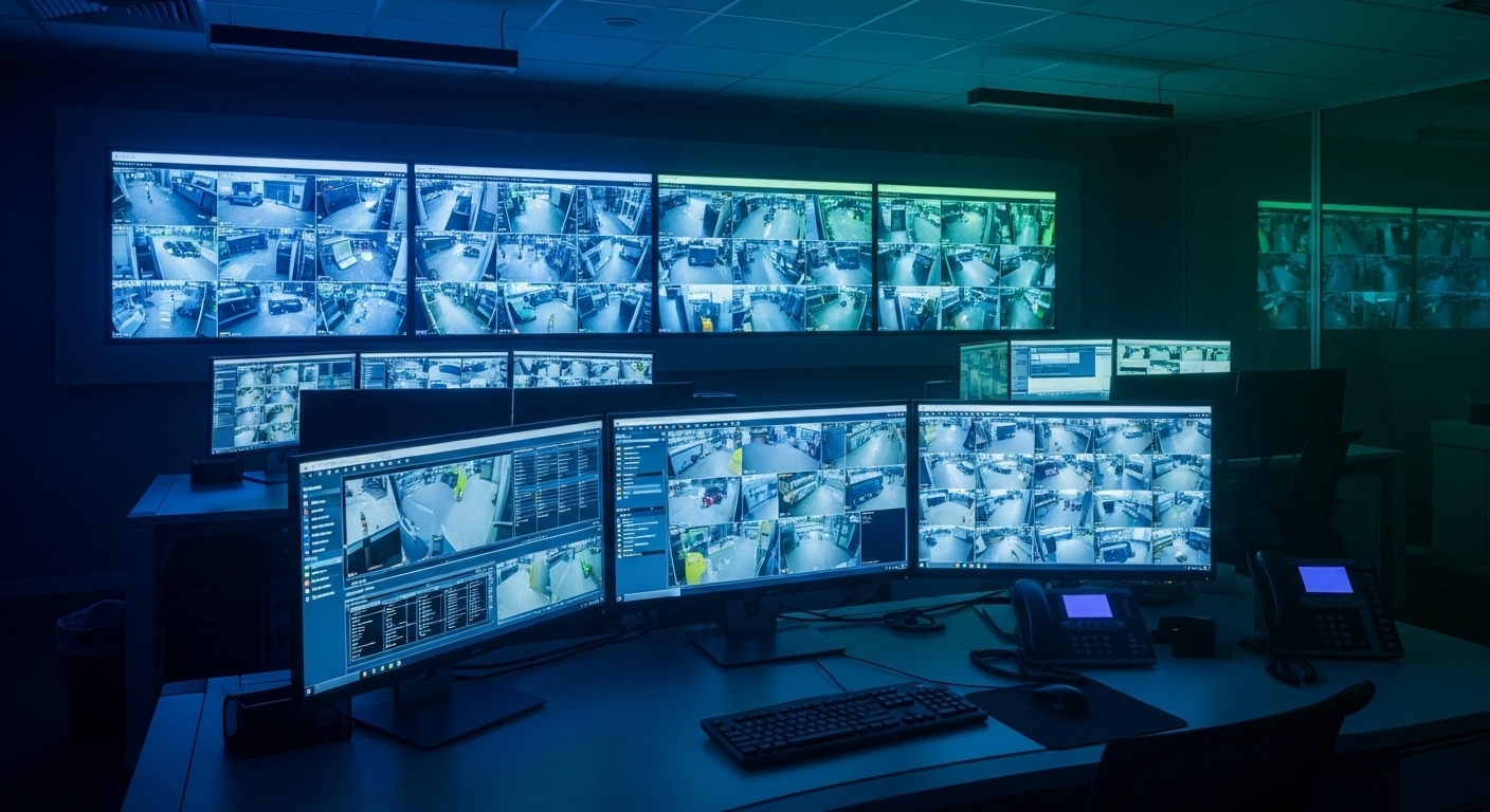 Central de Monitoramento CFTV